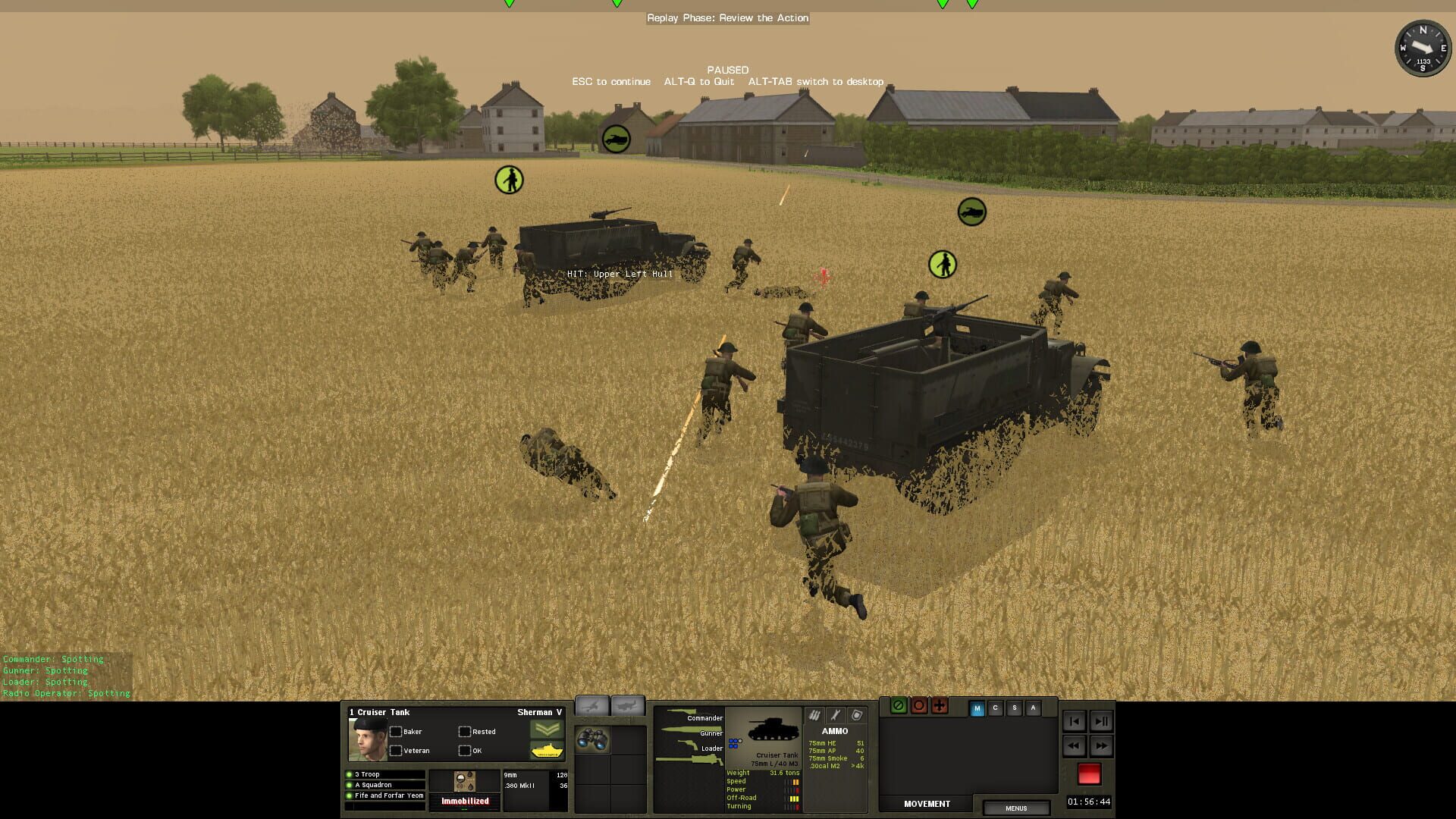 Combat Mission: Battle for Normandy - Commonwealth Forces - Screenshot