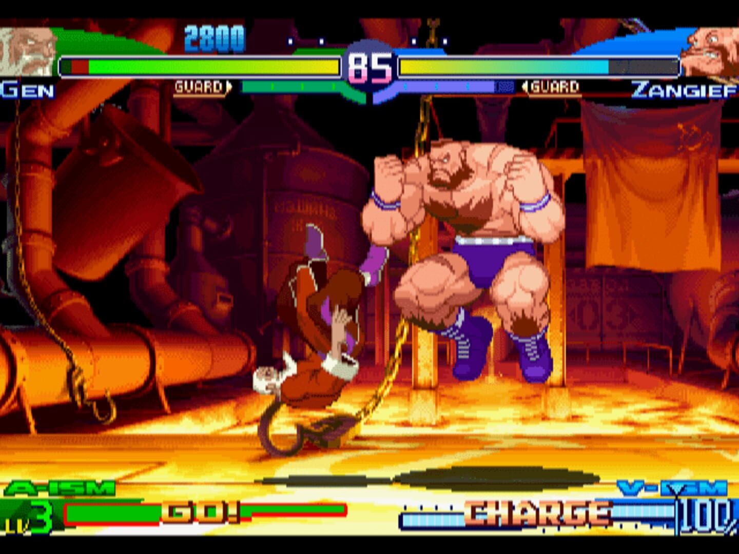 Captura de pantalla - Street Fighter Alpha 3