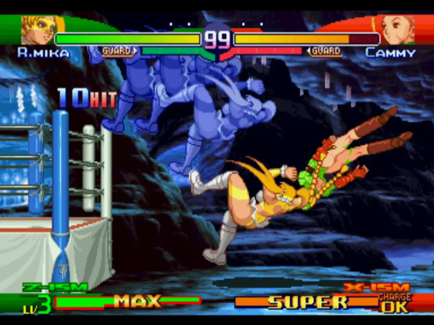 Captura de pantalla - Street Fighter Alpha 3