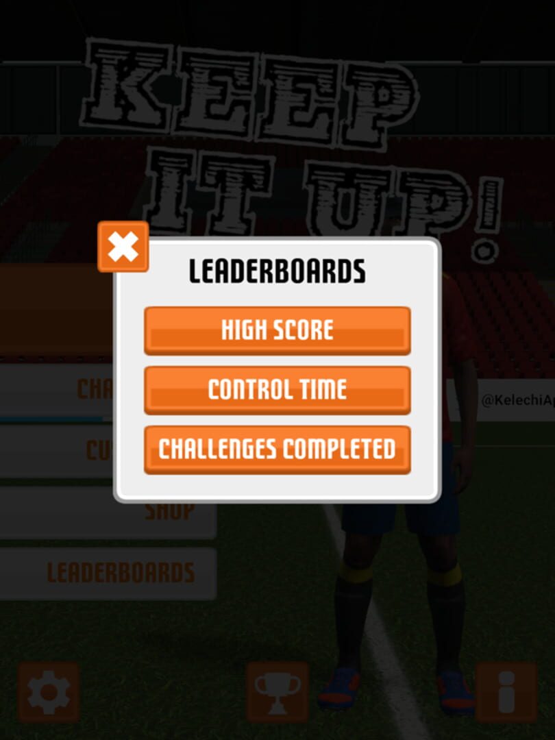 Keep it up! - Screenshot