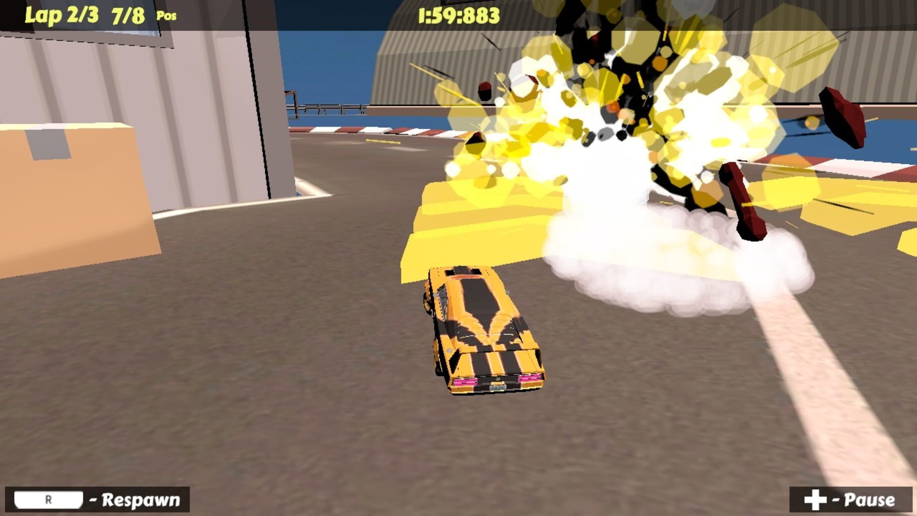 Captura de pantalla - MiniCar Extreme: Car Driving Racing (Truck, Suv, Sedan, Cars)