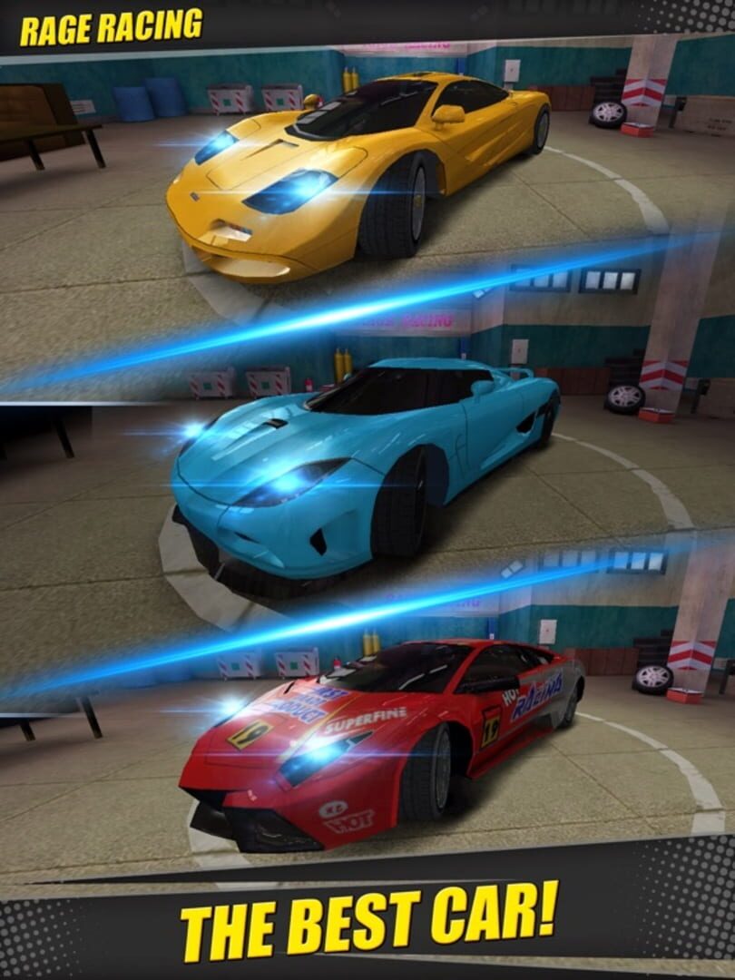 Rage Racing 3D - Screenshot