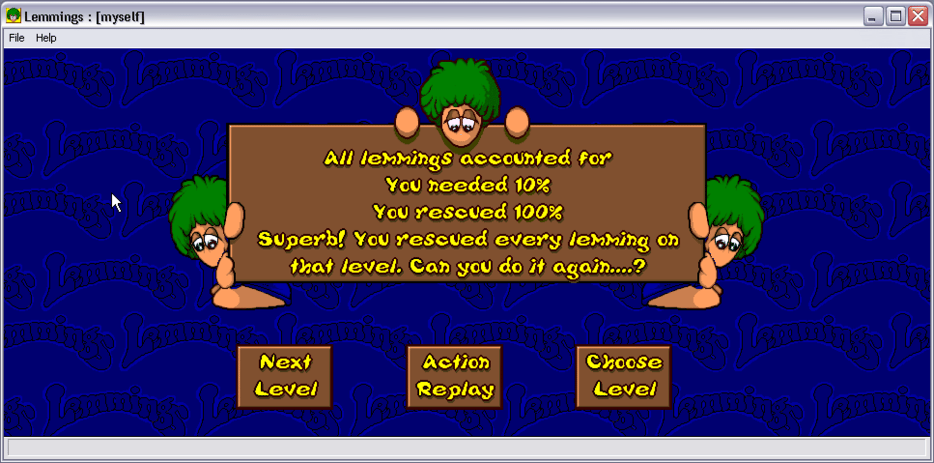 Lemmings & Oh No! More Lemmings screenshot