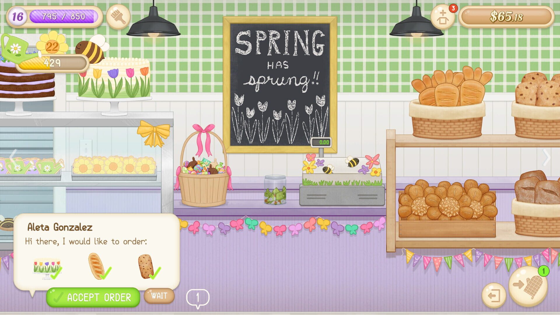 Baker Business 3: Spring Pack - Screenshot