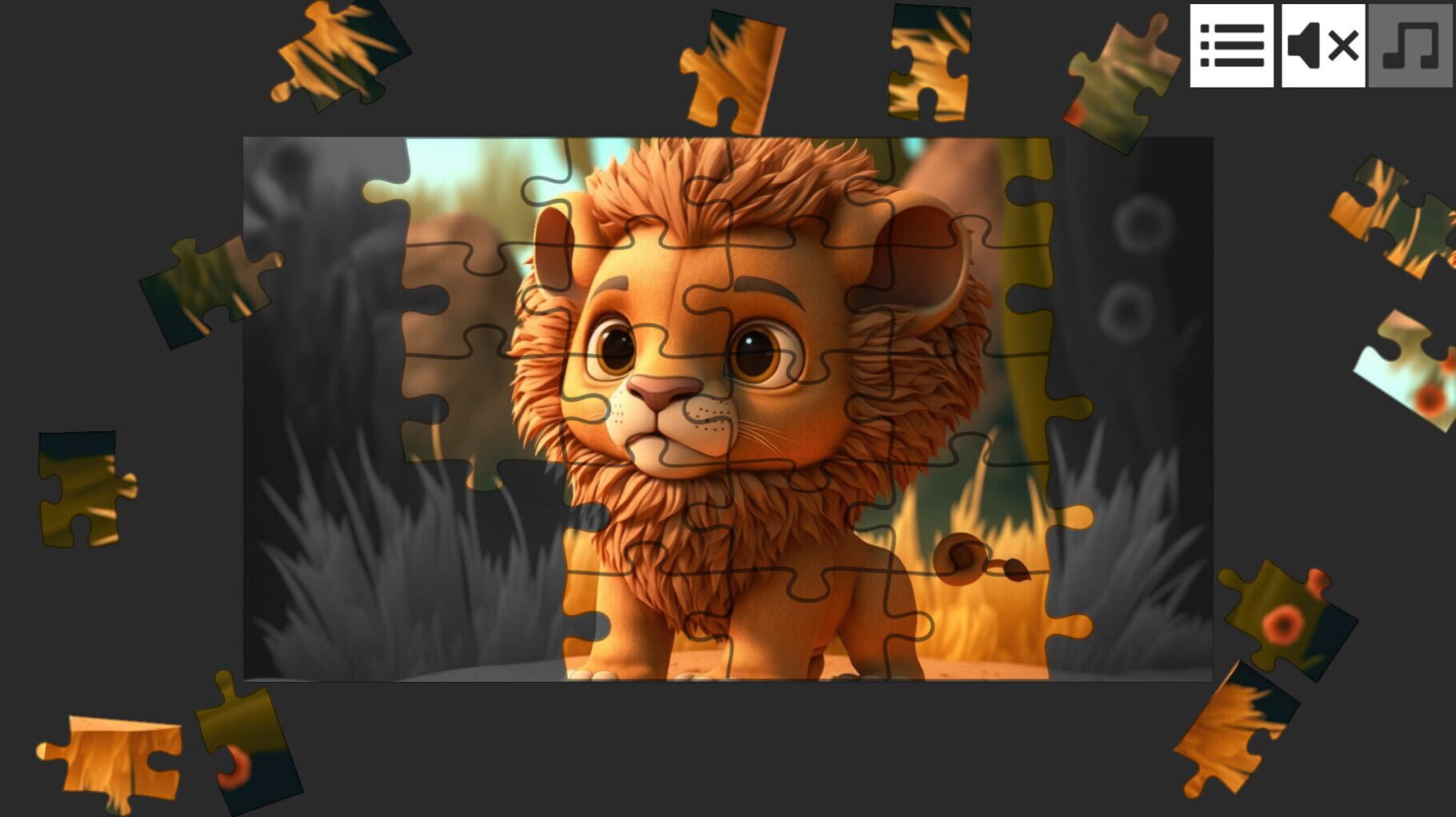 Captura de pantalla - Jigsaw Puzzle: Baby Animals