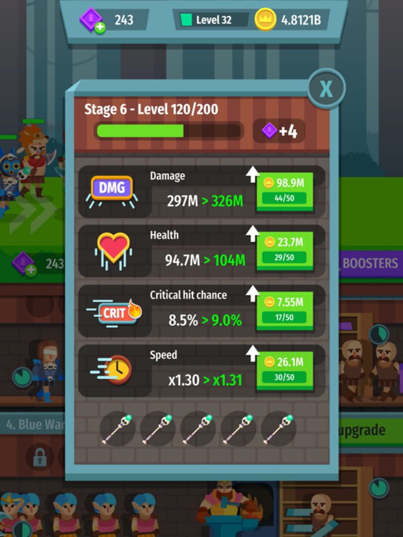 Gear for Heroes - Screenshot