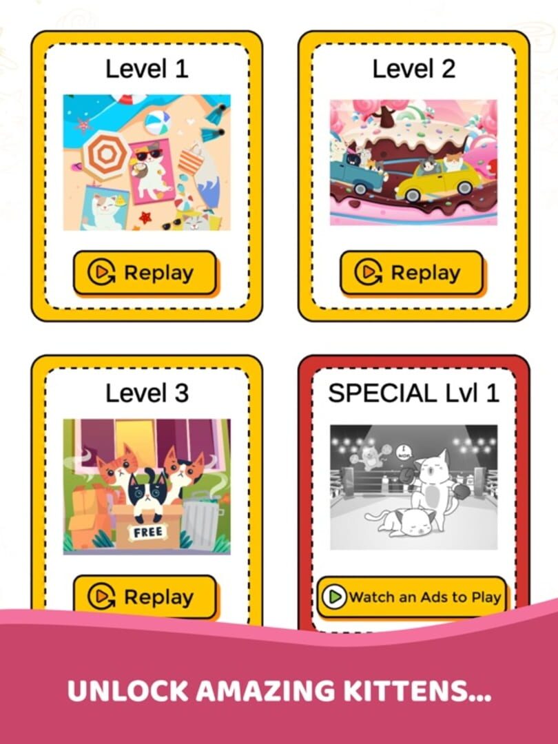 Cat Game - Screenshot