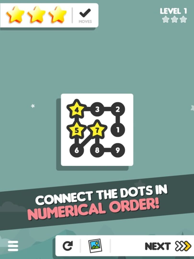 Line Up: Dots! - Screenshot
