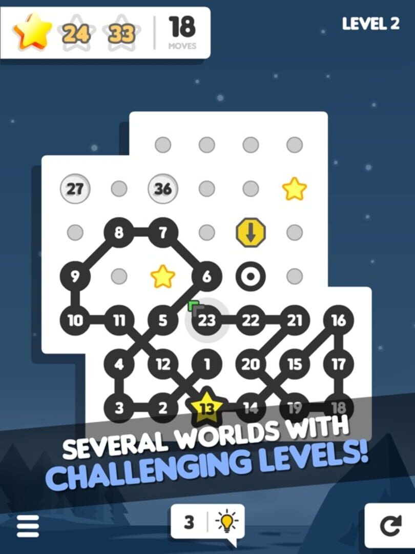 Line Up: Dots! - Screenshot