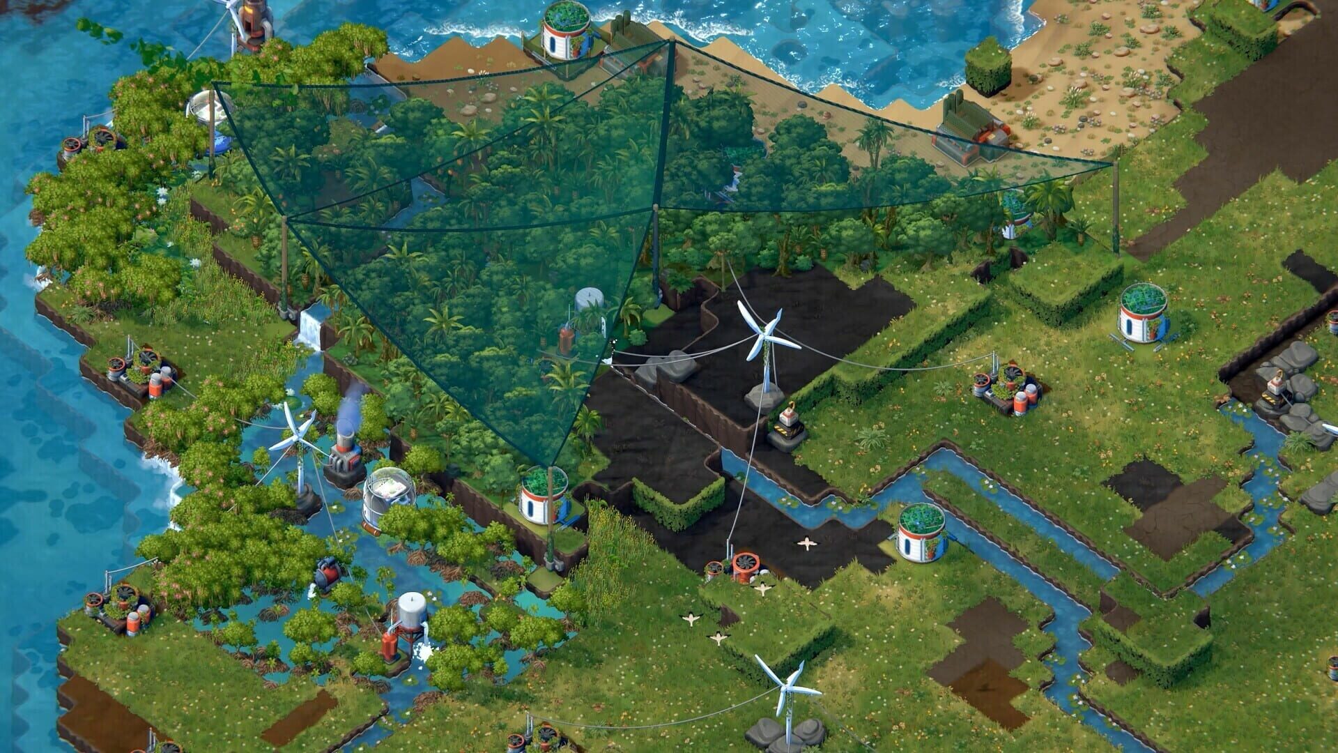 Terra Nil: Deluxe Edition - Screenshot