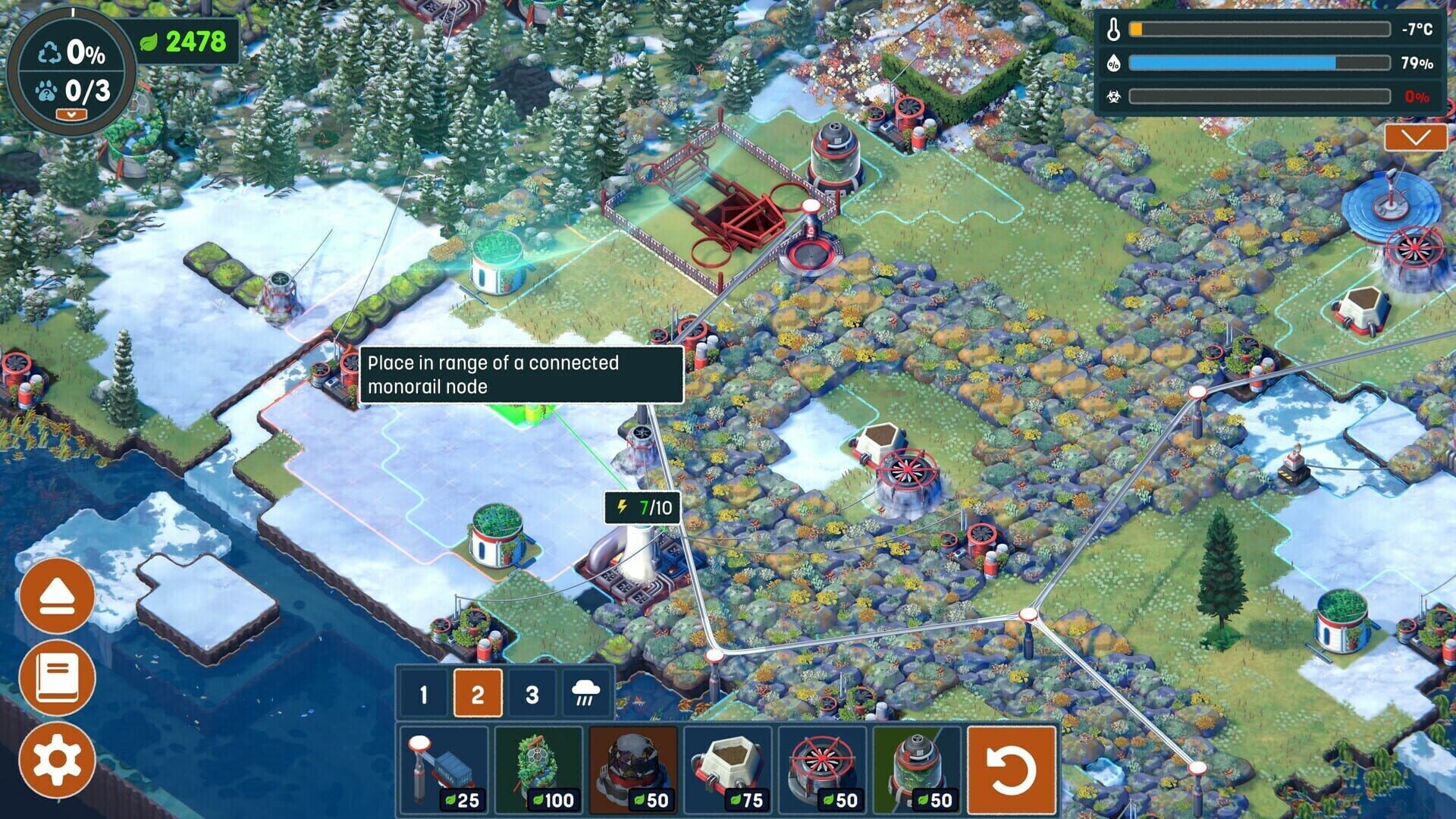 Terra Nil: Deluxe Edition - Screenshot