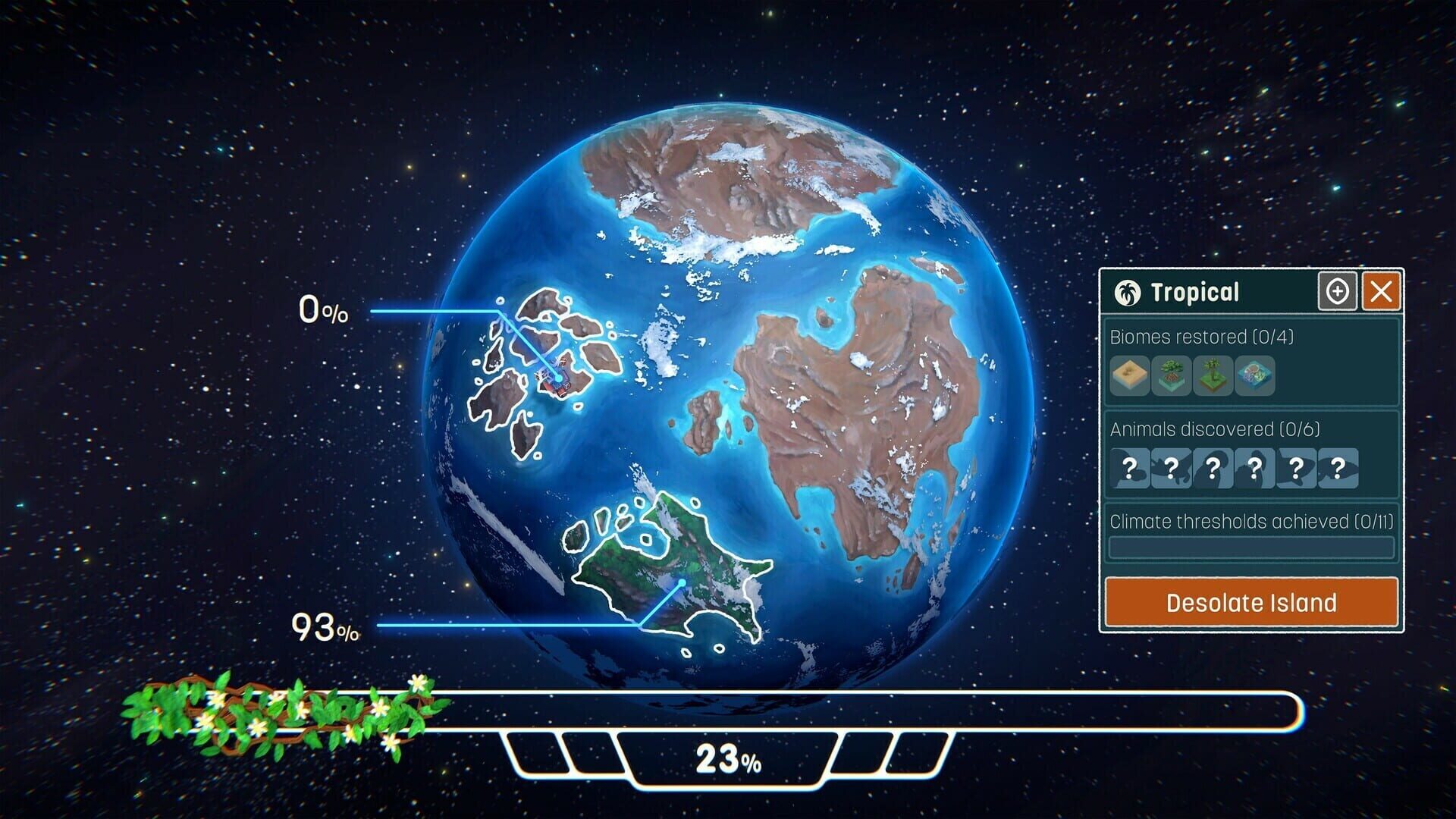 Terra Nil: Deluxe Edition - Screenshot