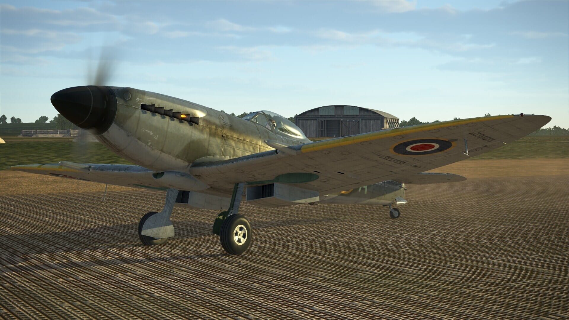 IL-2 Sturmovik: Battle of Stalingrad - Spitfire Mk.XIVe with Teardrop Canopy - Screenshot