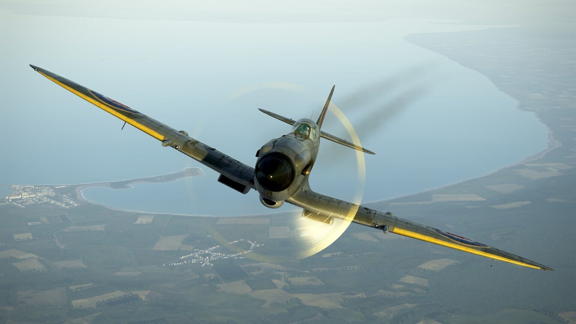 IL-2 Sturmovik: Battle of Stalingrad - Spitfire Mk.XIVe with Teardrop Canopy - Screenshot
