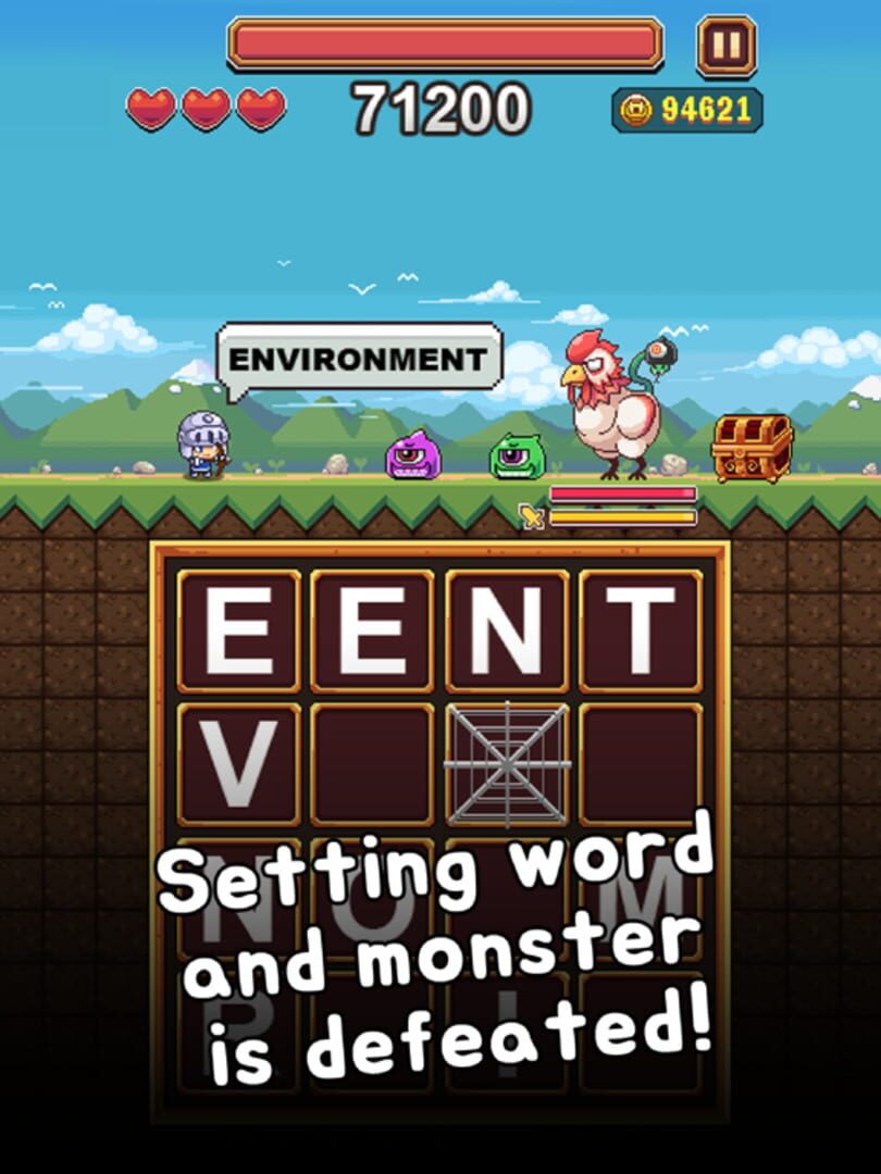 WordWarrior - Screenshot