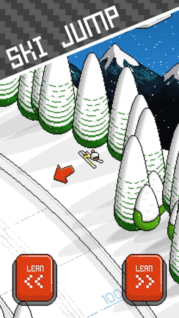 Pixel Pro Winter Sports - Screenshot