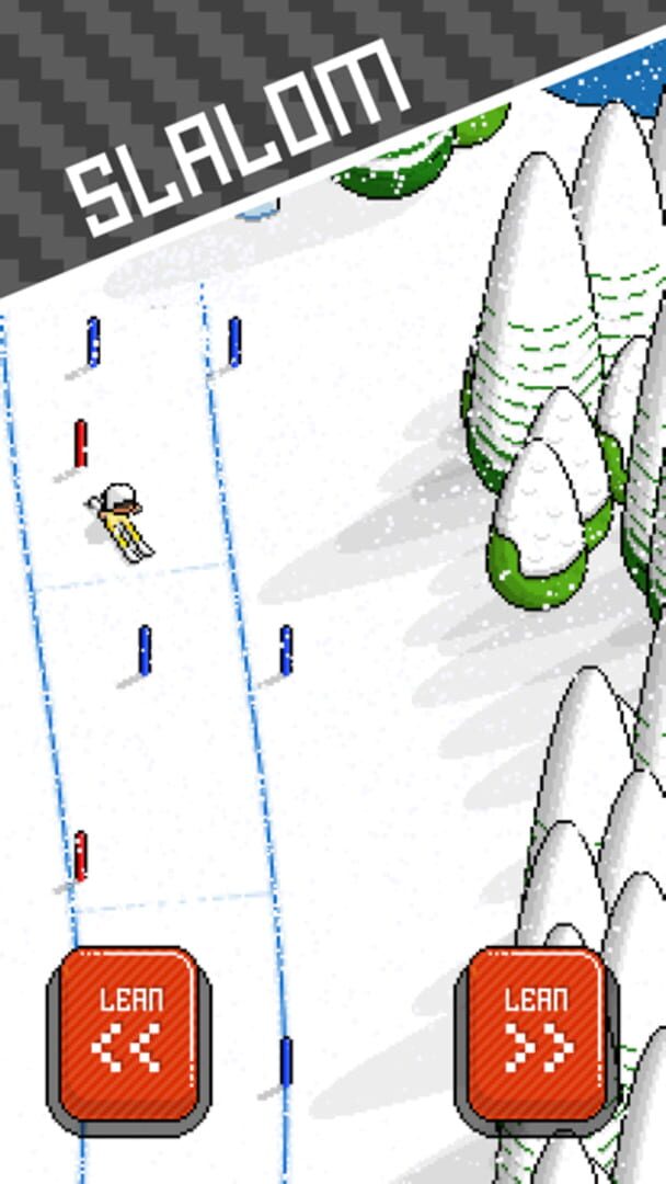 Pixel Pro Winter Sports - Screenshot