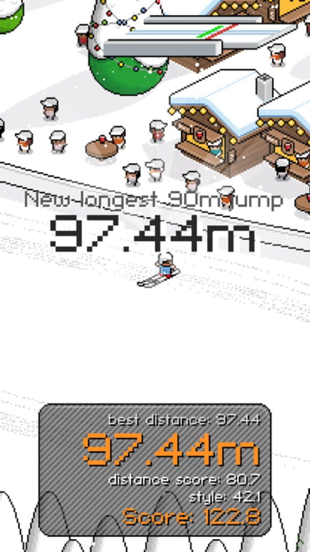 Pixel Pro Winter Sports - Screenshot