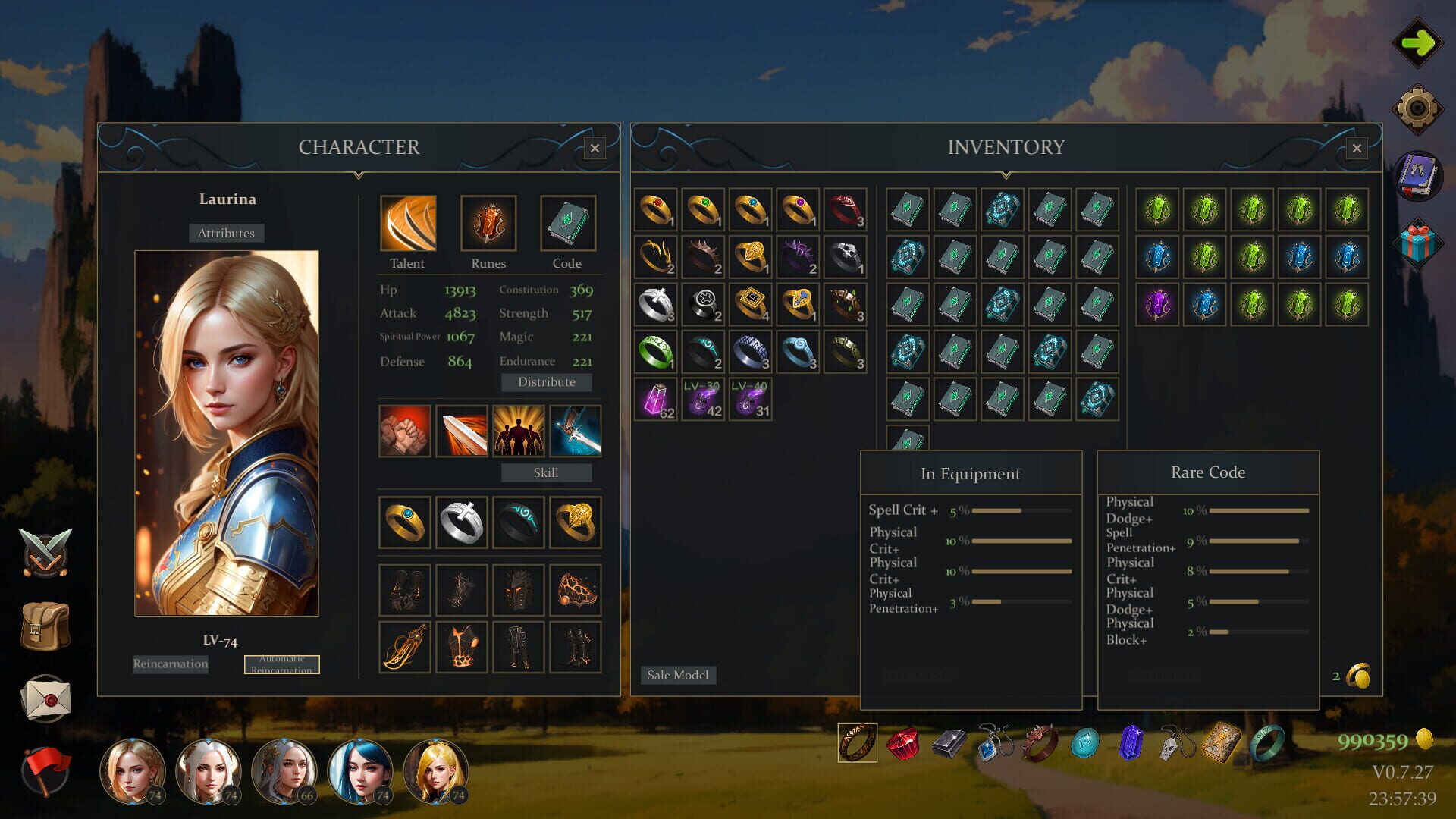 Idle Simple RPG - Screenshot