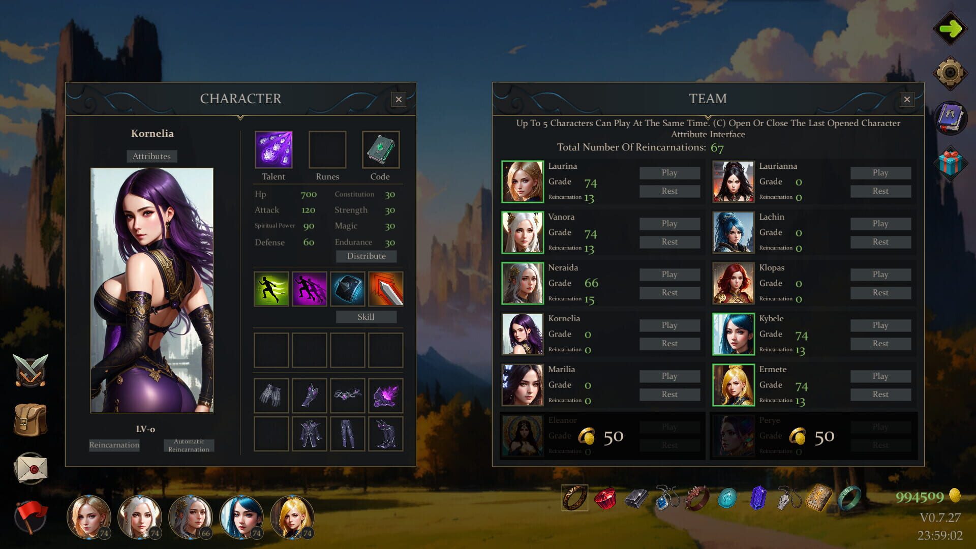 Idle Simple RPG - Screenshot