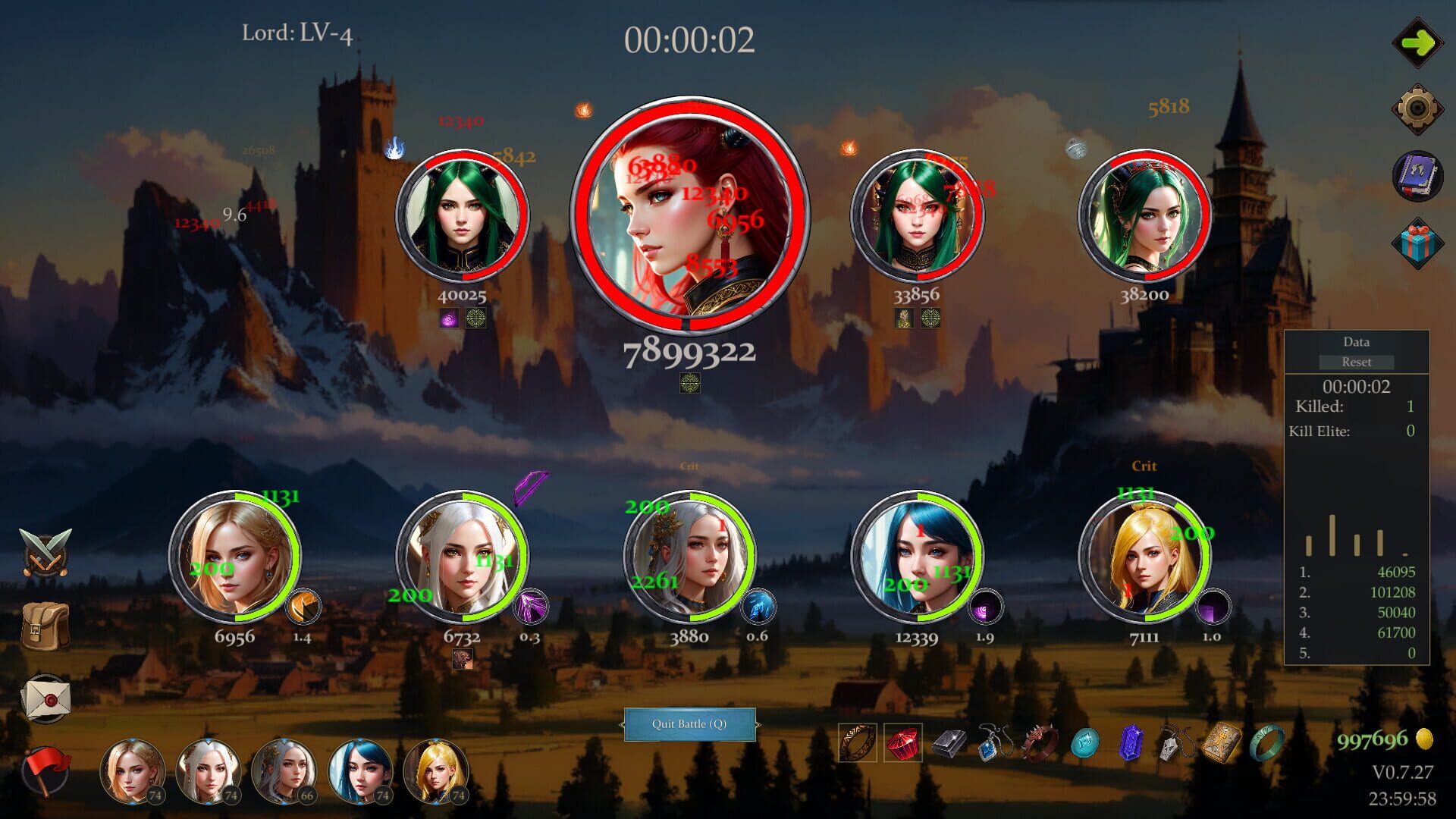 Idle Simple RPG - Screenshot