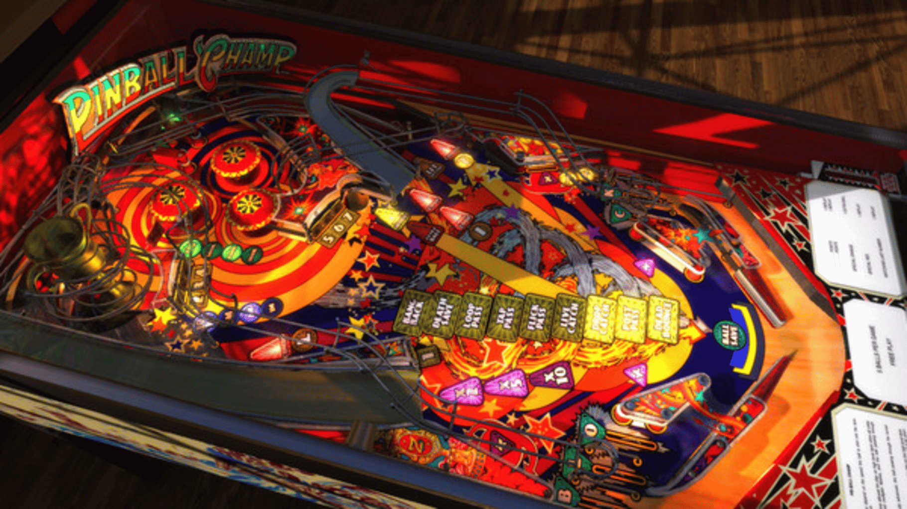 Zaccaria Pinball: Pinball Champ 2018 Table screenshot