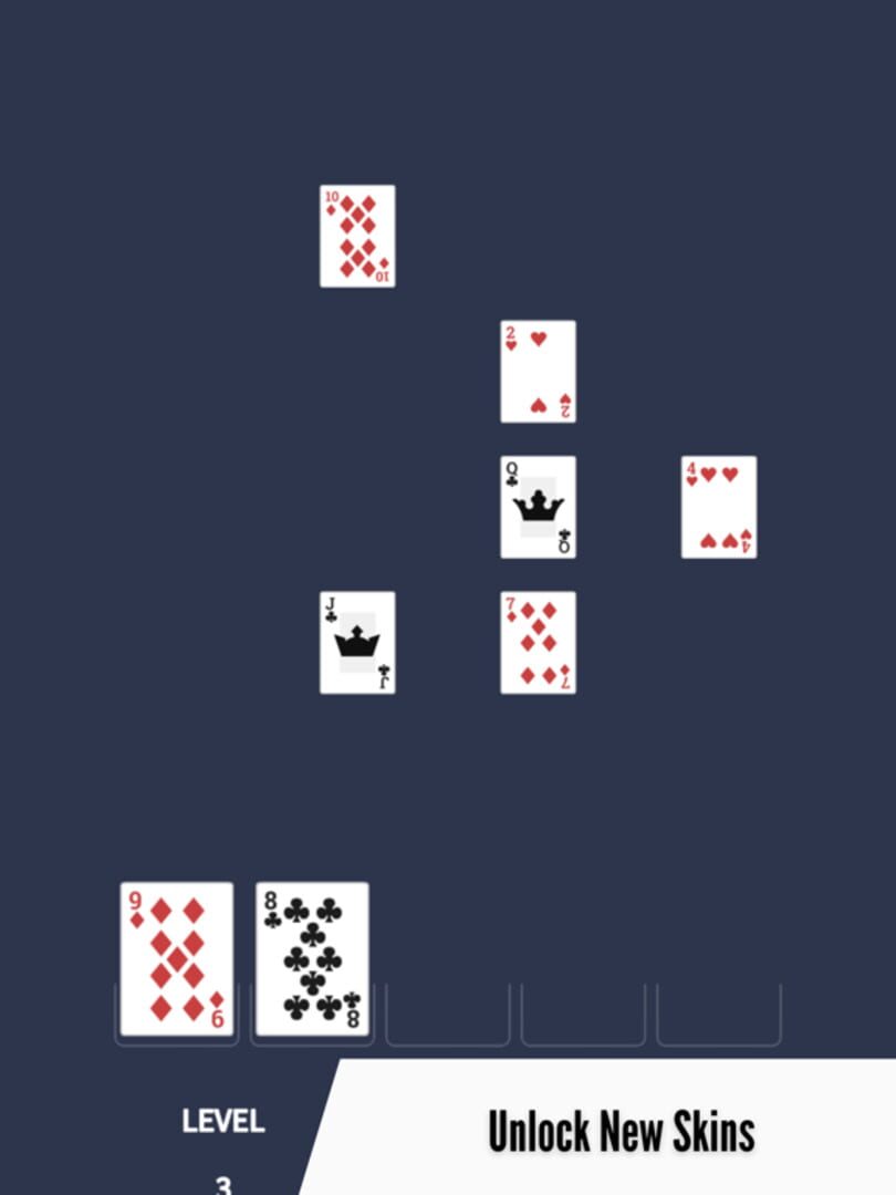Solitaire 21 Card Sort - Screenshot