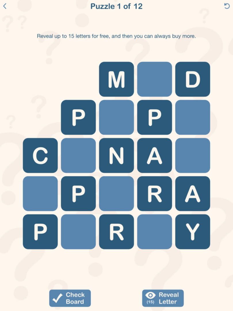 Woven Words - Screenshot