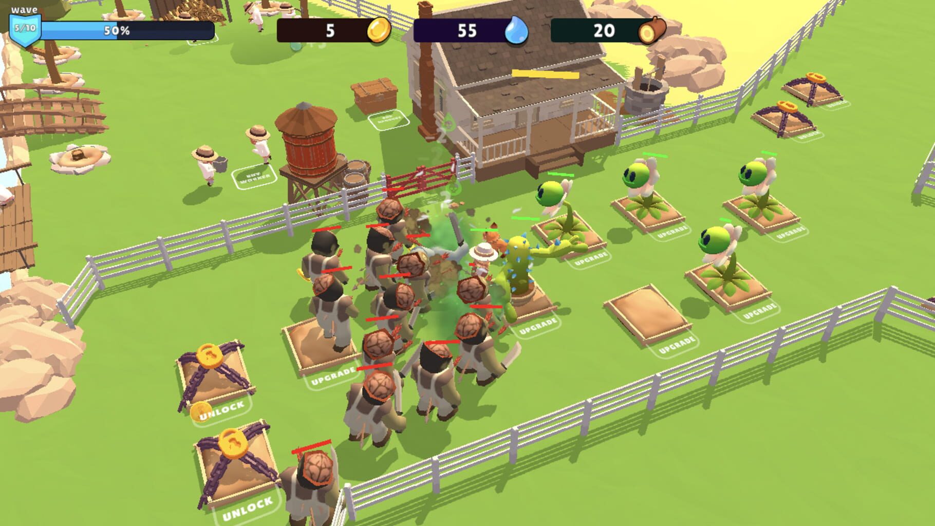 Captura de pantalla - Zombie Garden vs. Plants Defence