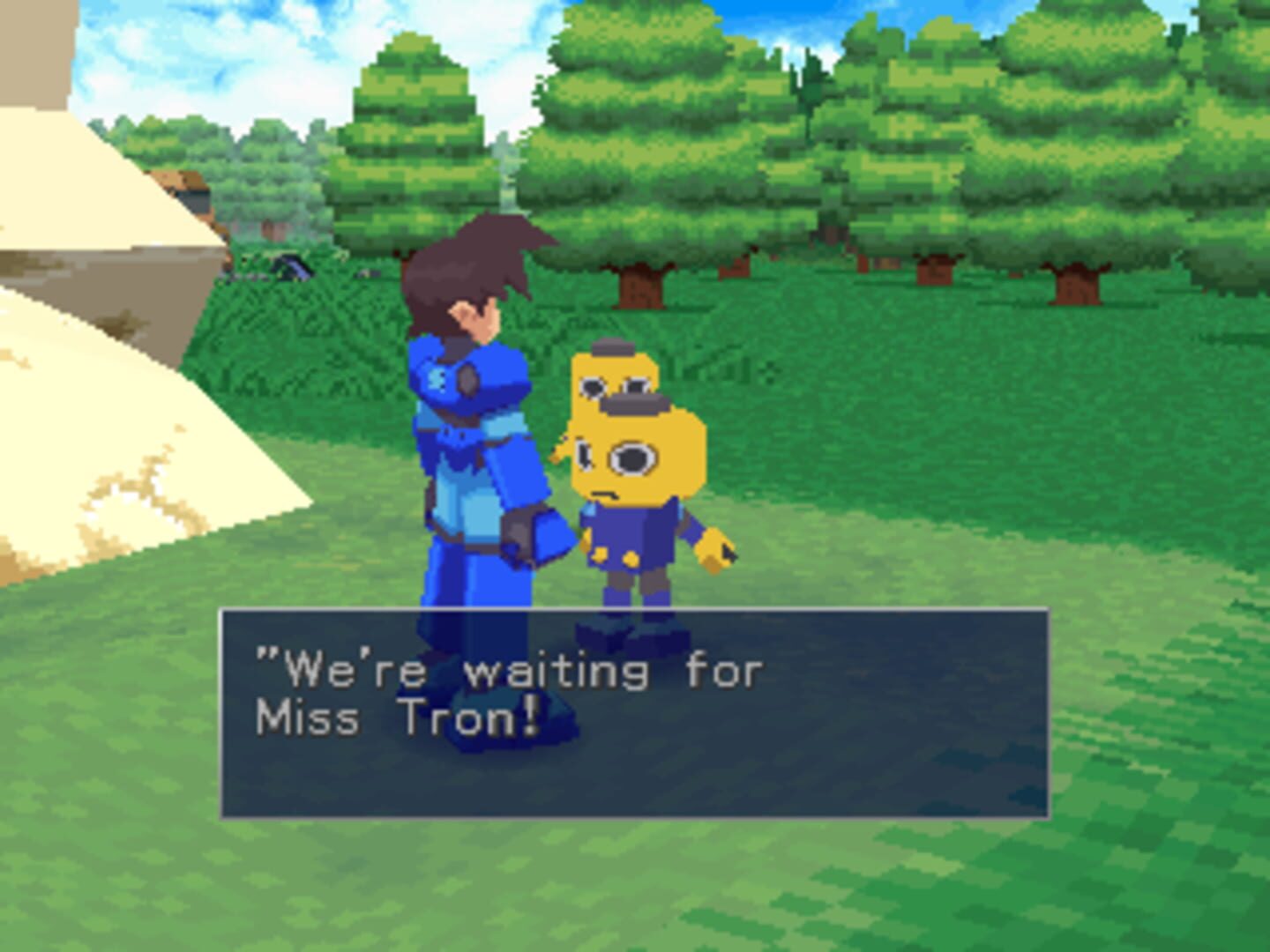 Captura de pantalla - Mega Man Legends