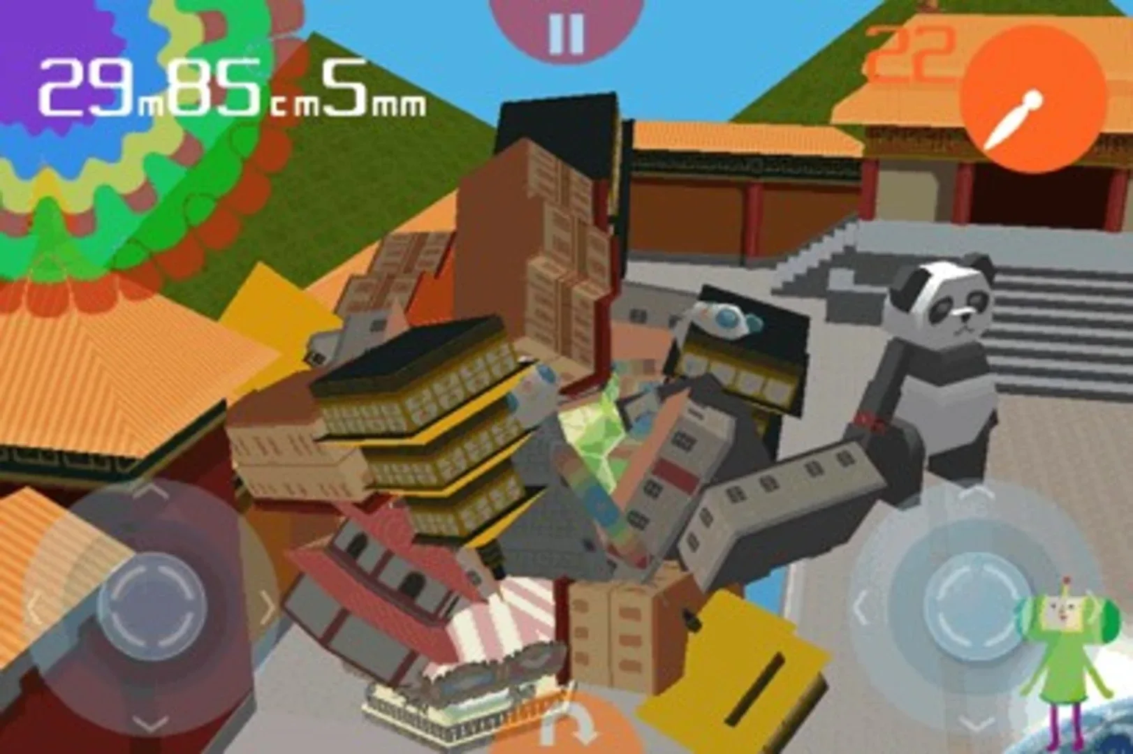 Captura de pantalla - Katamari Damacy Mobile 2
