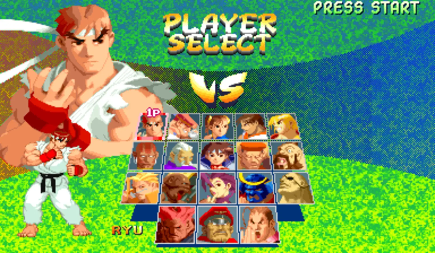 Captura de pantalla - Street Fighter Alpha 2