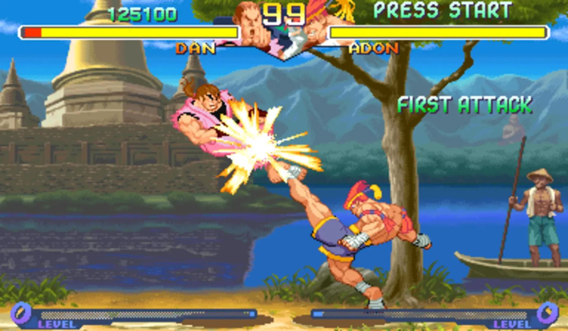 Captura de pantalla - Street Fighter Alpha 2