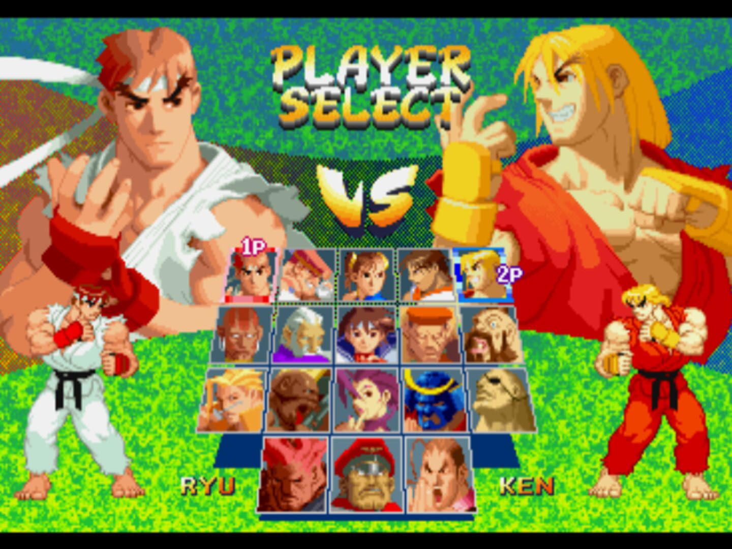 Captura de pantalla - Street Fighter Alpha 2