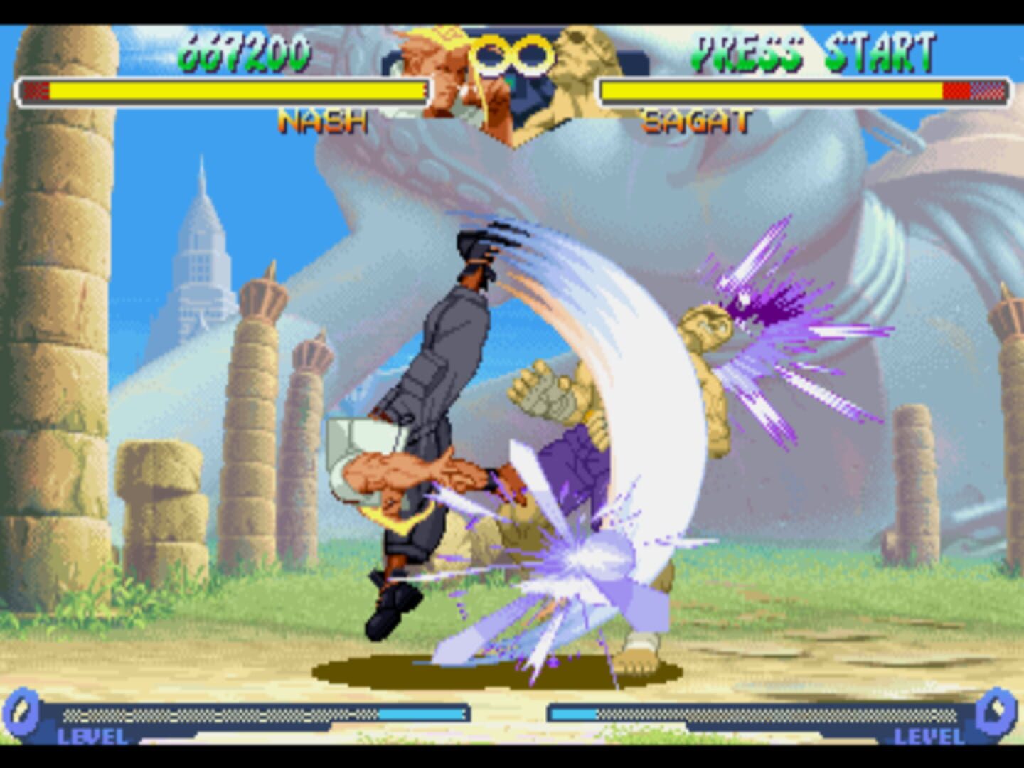 Captura de pantalla - Street Fighter Alpha 2