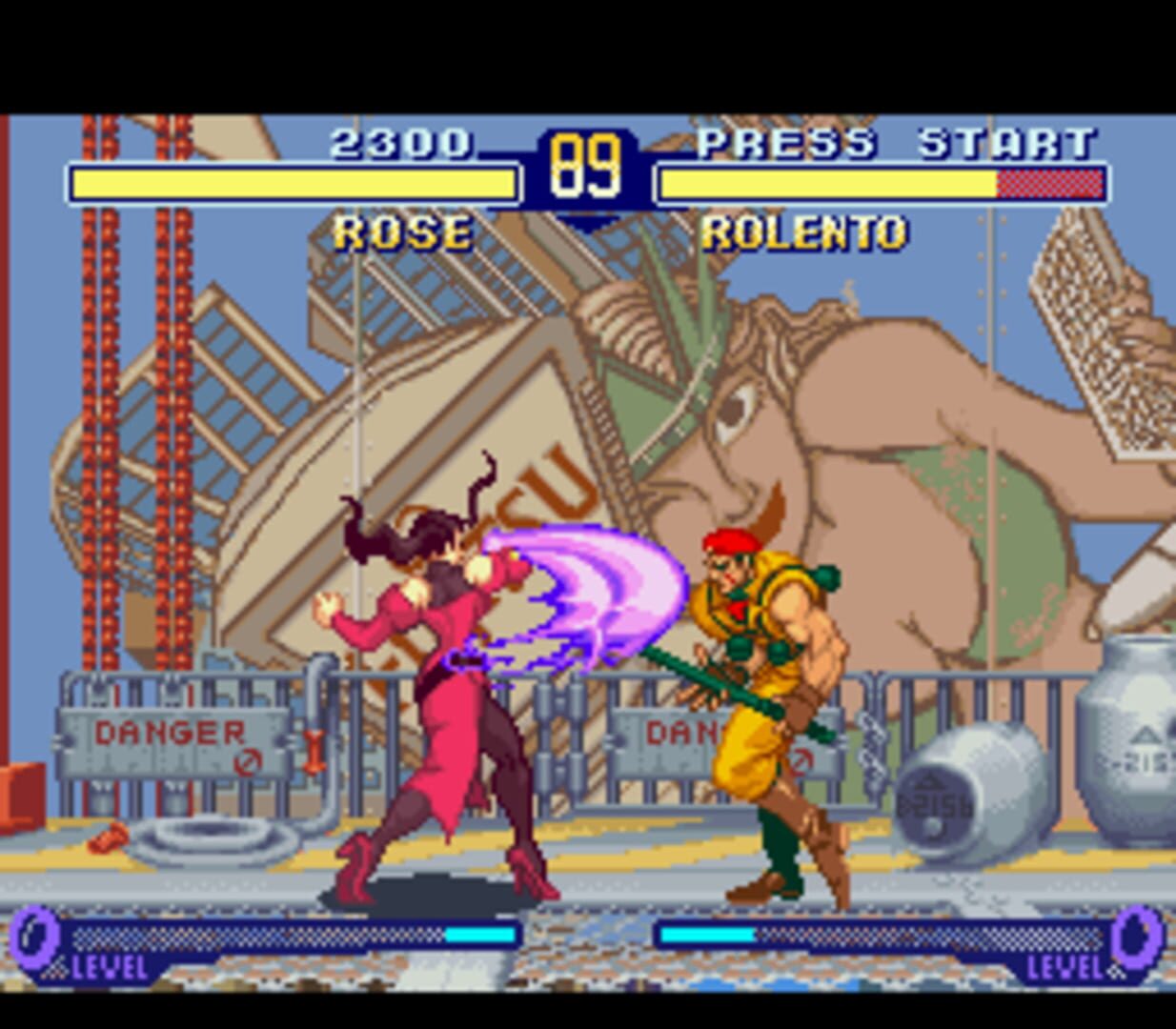 Captura de pantalla - Street Fighter Alpha 2