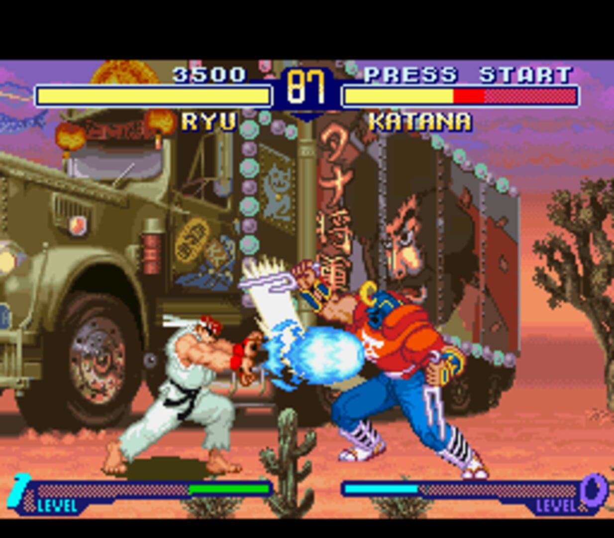 Captura de pantalla - Street Fighter Alpha 2