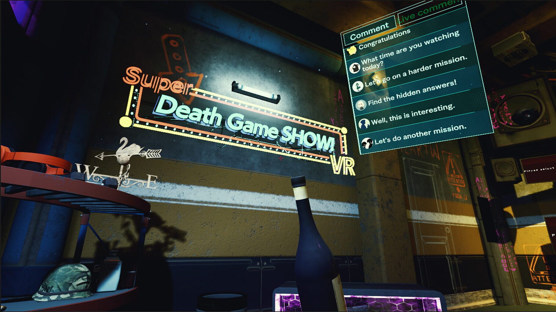 Captura de pantalla - Super Death Game Show! VR