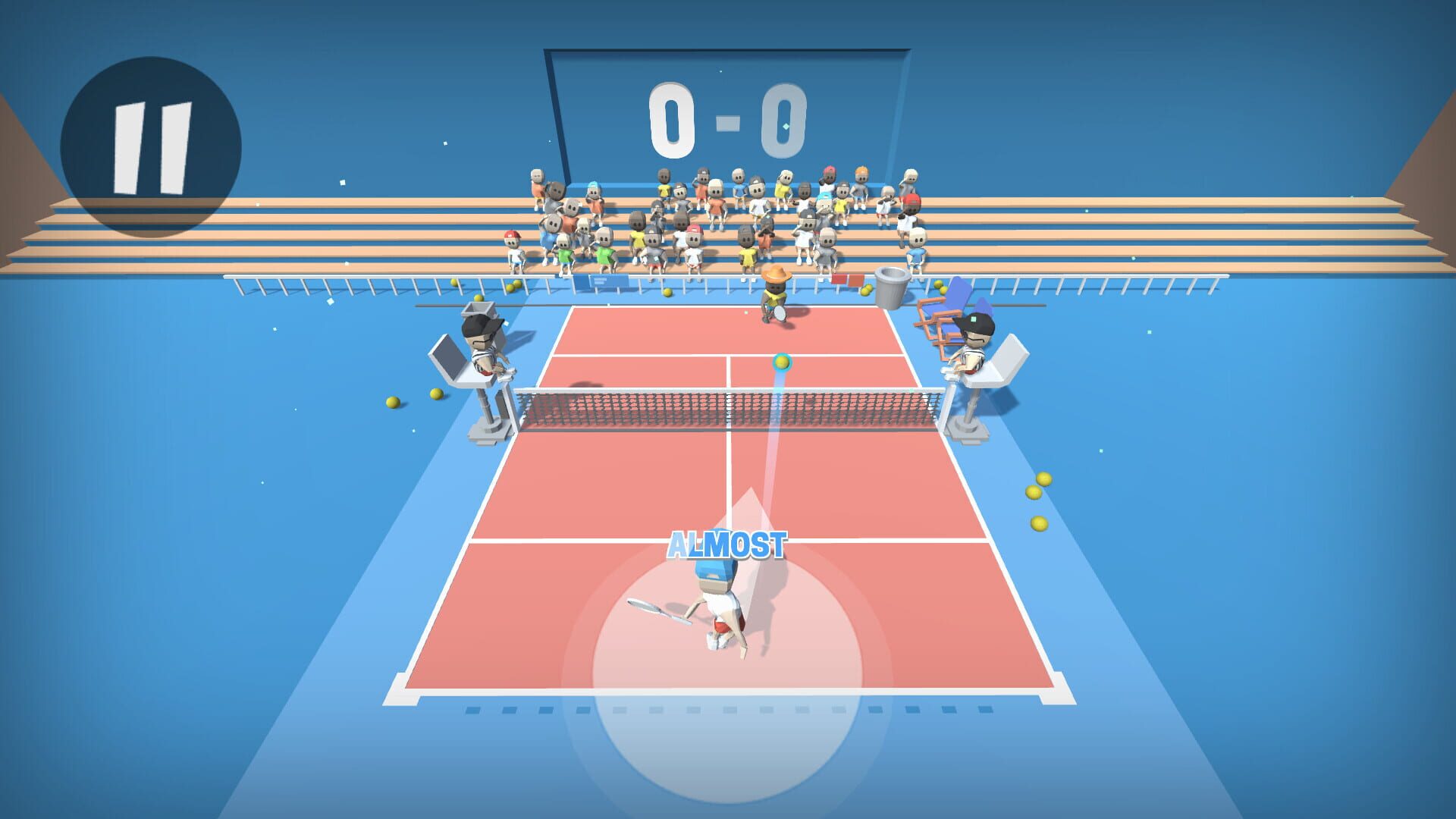 Swipe Tennis - Screenshot