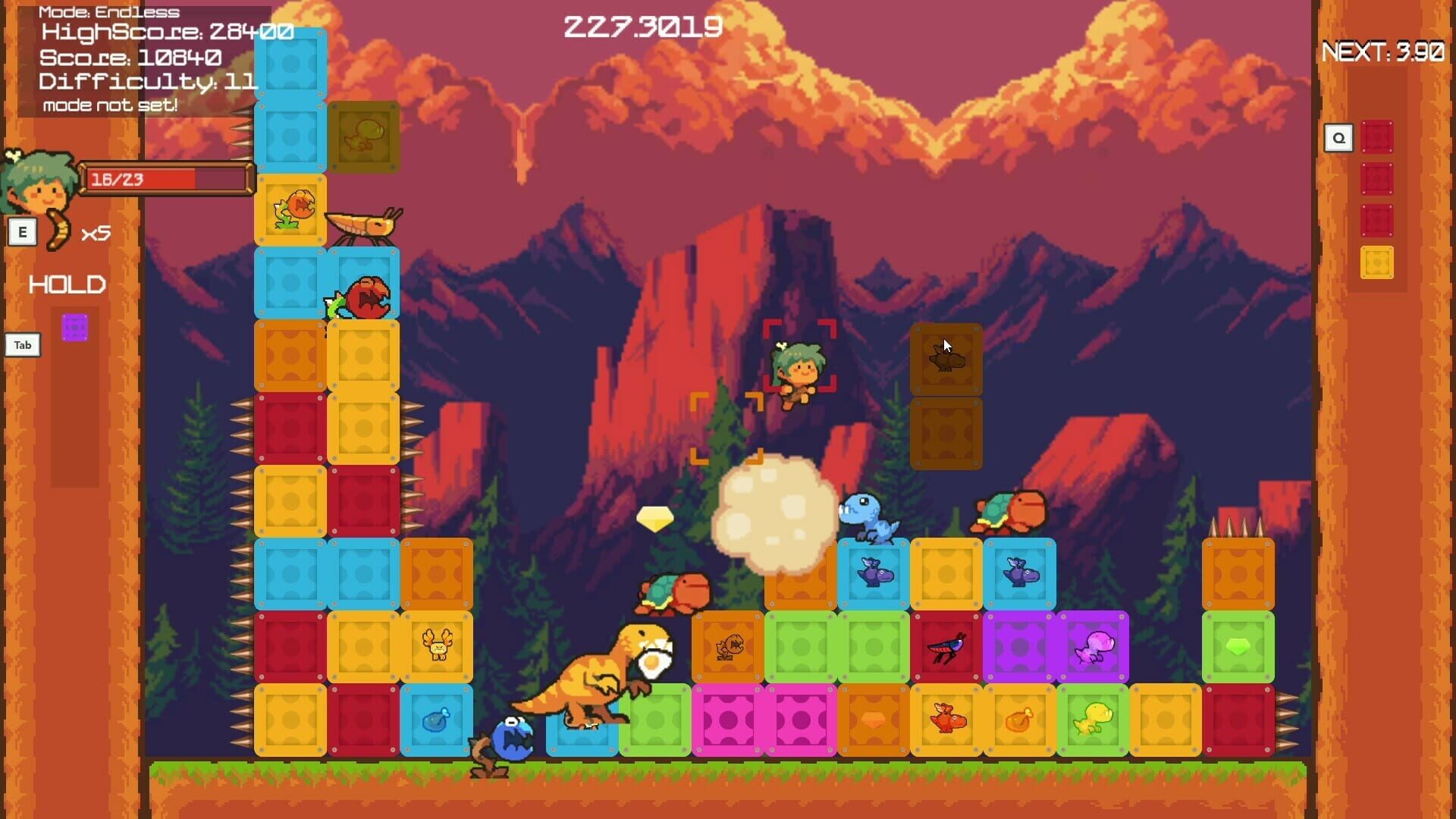 Puzzle Panic Island - Screenshot