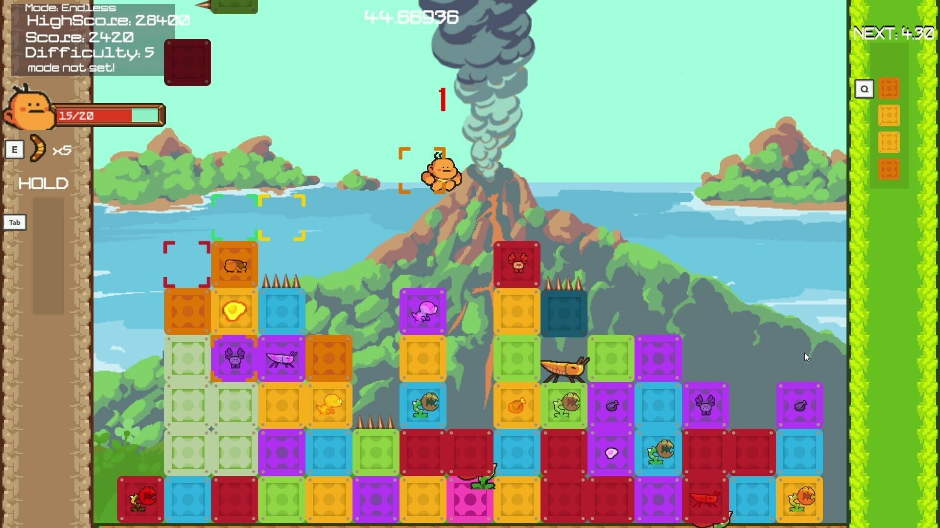 Puzzle Panic Island - Screenshot