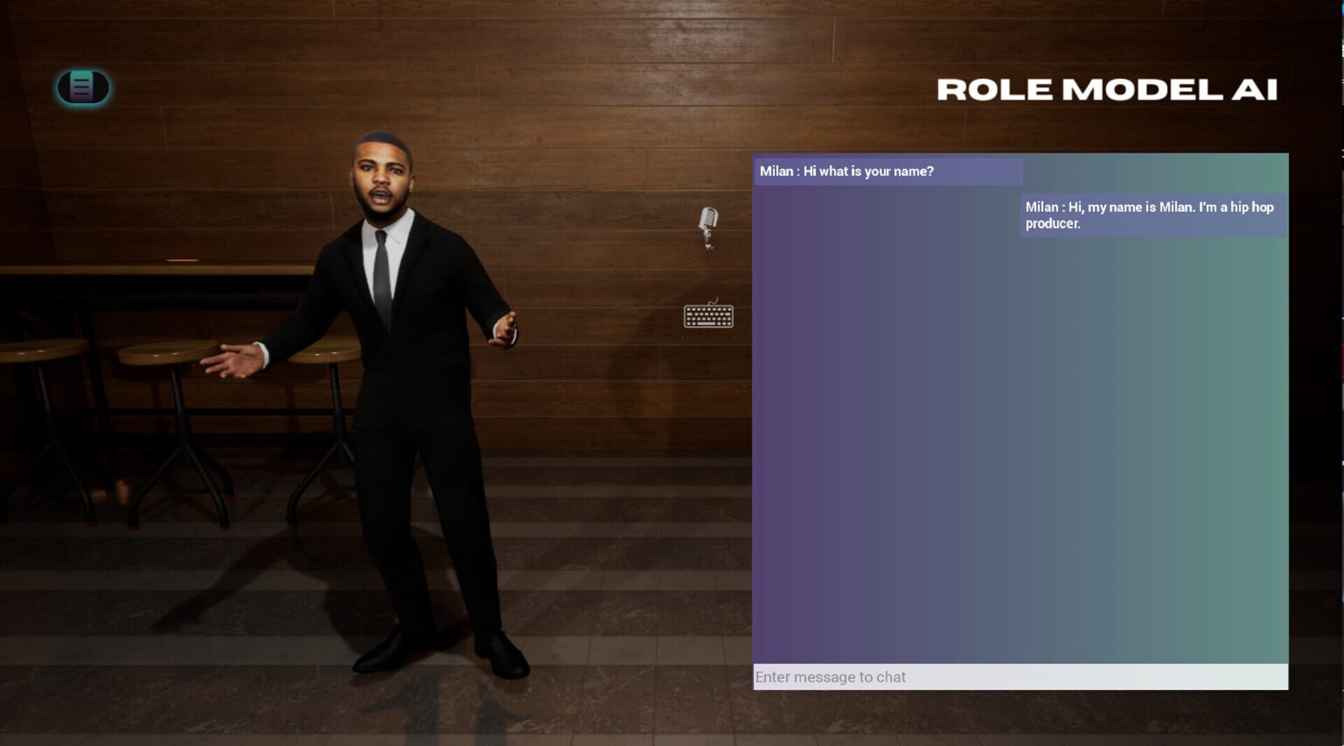 Role Model AI - Screenshot