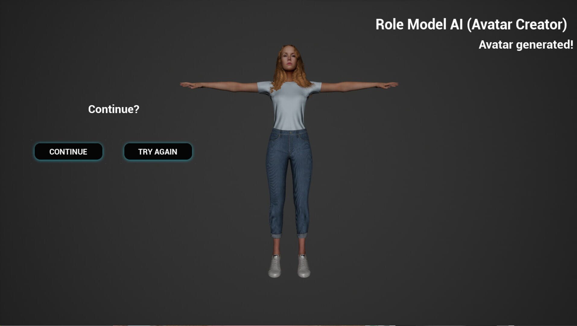 Role Model AI - Screenshot