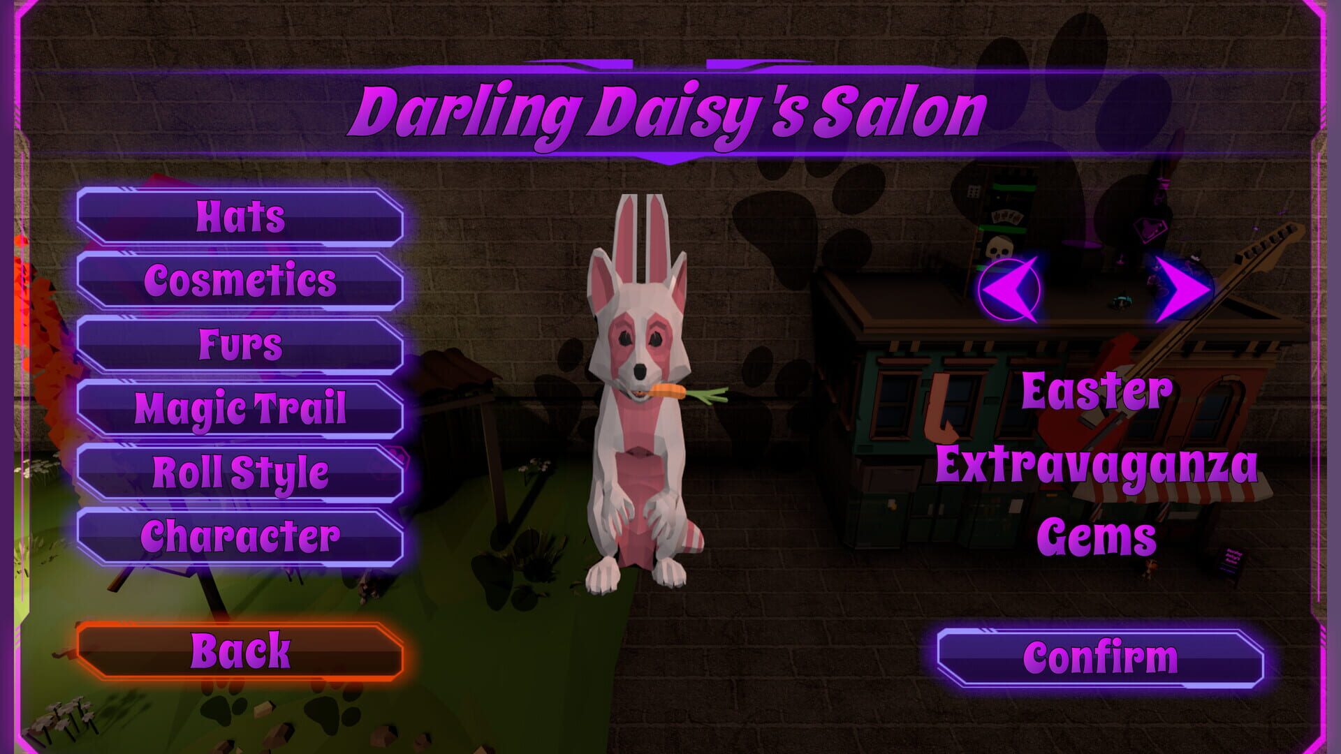 Roxy Raccoon's Pinball Panic: Easter Extravaganza - Screenshot