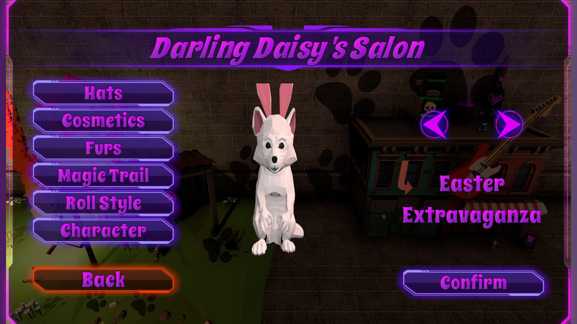 Roxy Raccoon's Pinball Panic: Easter Extravaganza - Screenshot