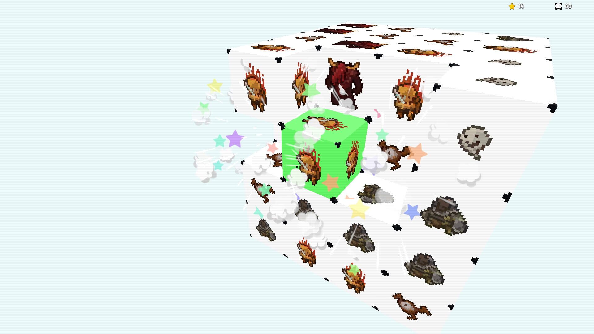 Merging Cubes - Screenshot