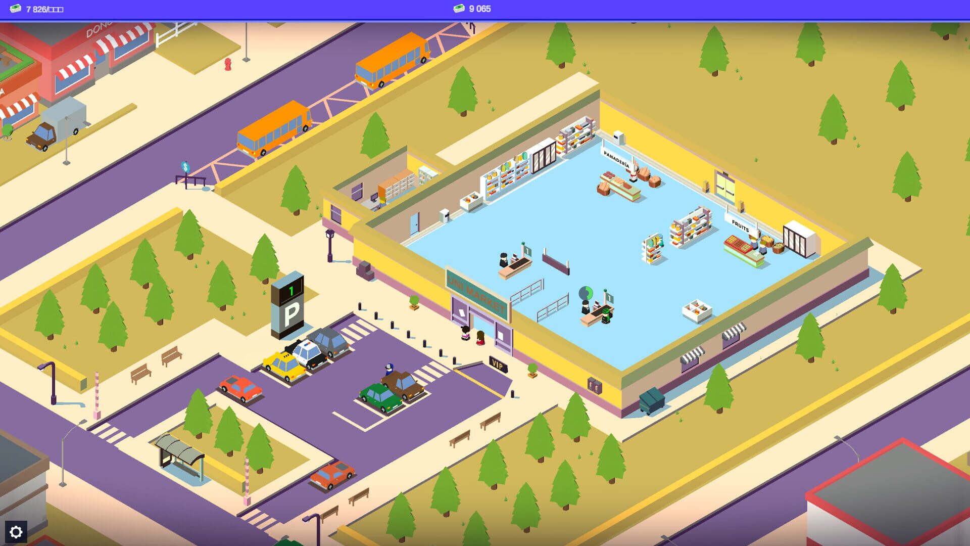 Hypermarket Tycoon Manager - Screenshot