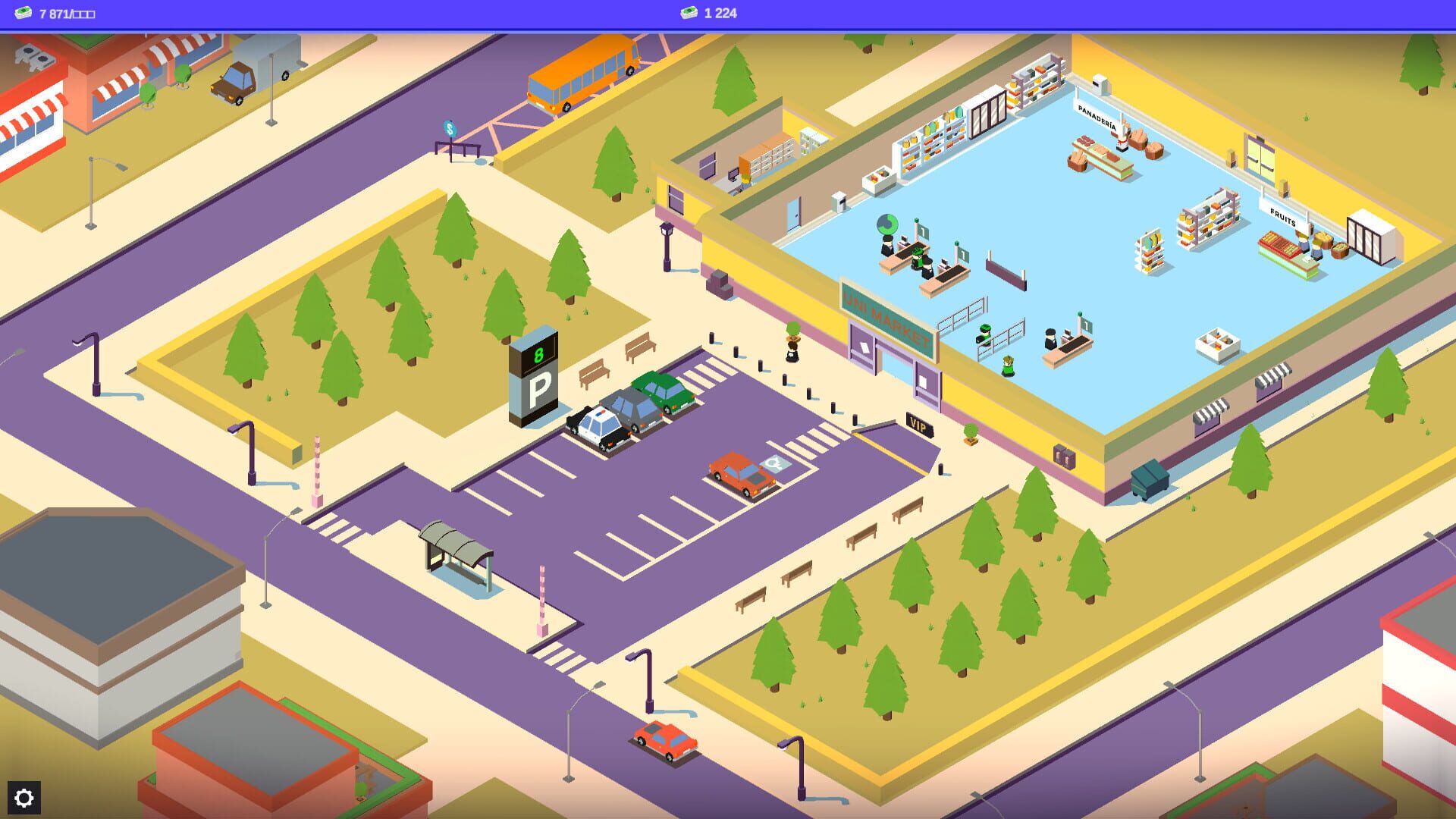 Hypermarket Tycoon Manager - Screenshot
