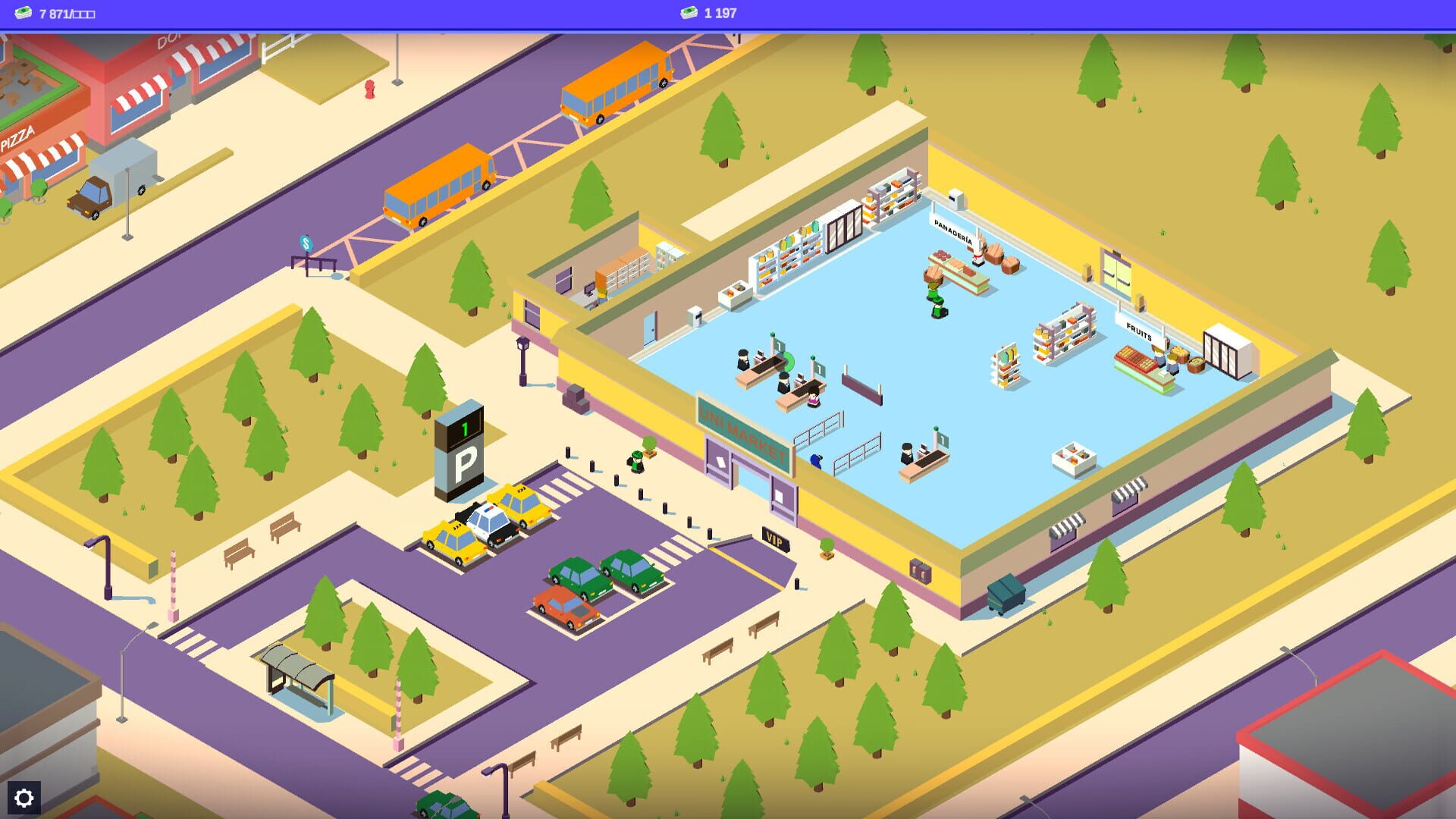 Hypermarket Tycoon Manager - Screenshot
