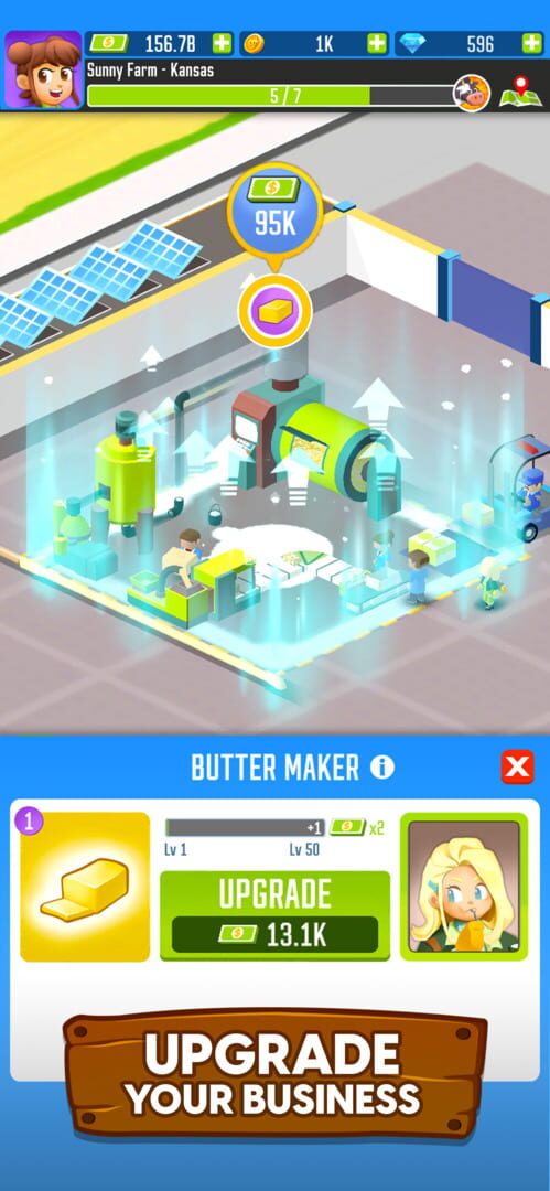 Milk Farm Tycoon - Screenshot